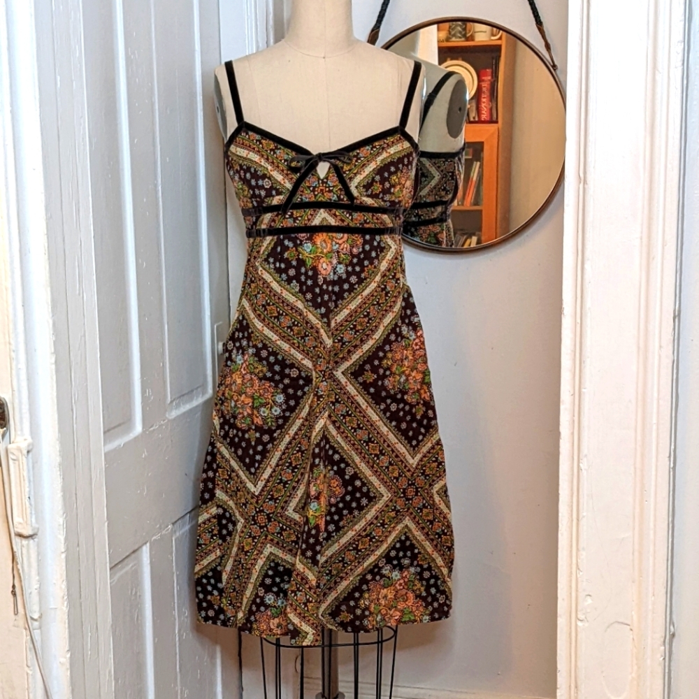 Free People Bohemian Midi Dress Size 0